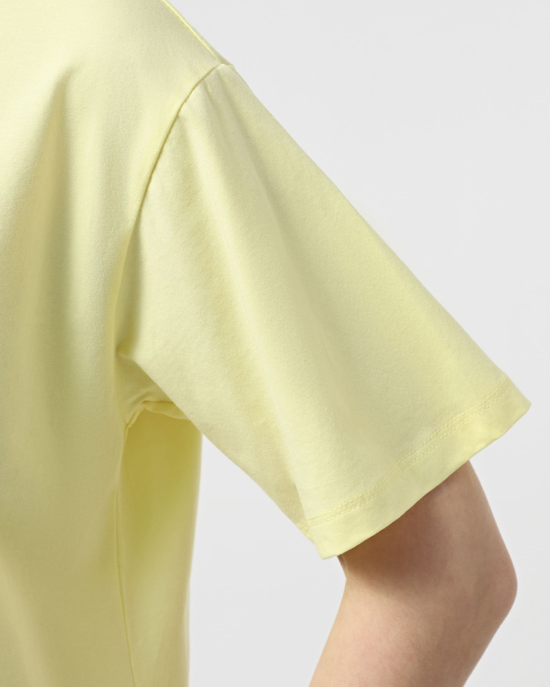 Women's t-shirt Radder Wanderer yellow 442533-710
