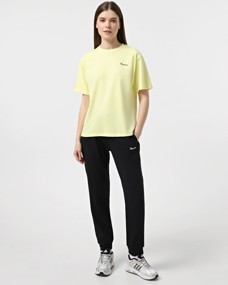 Women's t-shirt Radder Wanderer yellow 442533-710