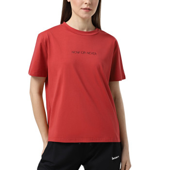 Women's t-shirt Radder Eloise burgundy 442587-670