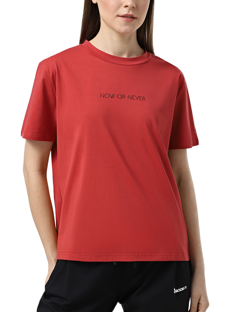 Women's t-shirt Radder Eloise burgundy 442587-670