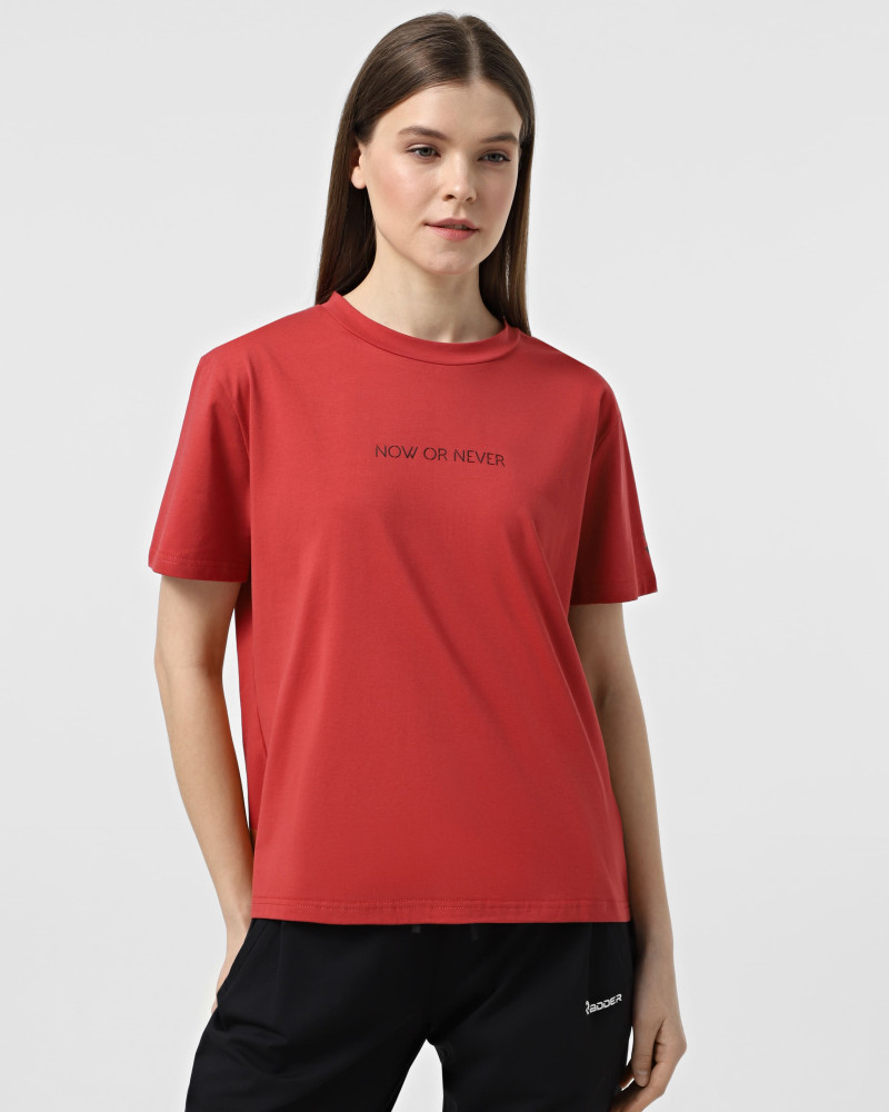 Women's t-shirt Radder Eloise burgundy 442587-670