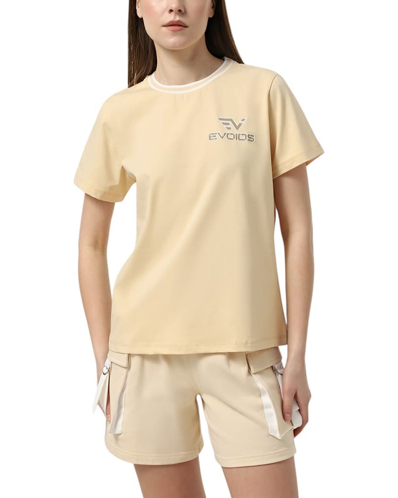Camiseta de mujer Evoids Liesel beige 552517-125