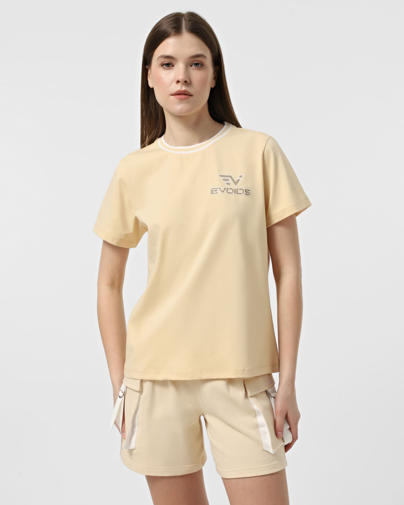 Camiseta de mujer Evoids Liesel beige 552517-125