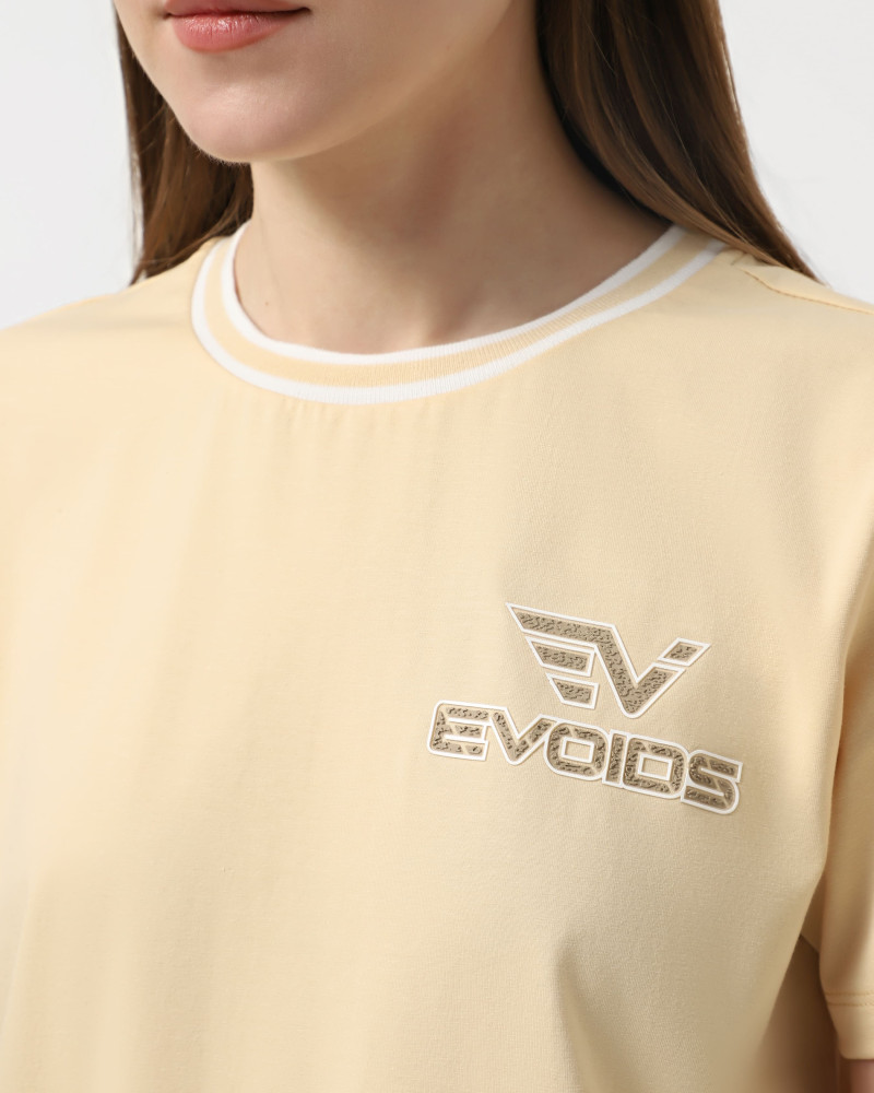 Camiseta de mujer Evoids Liesel beige 552517-125