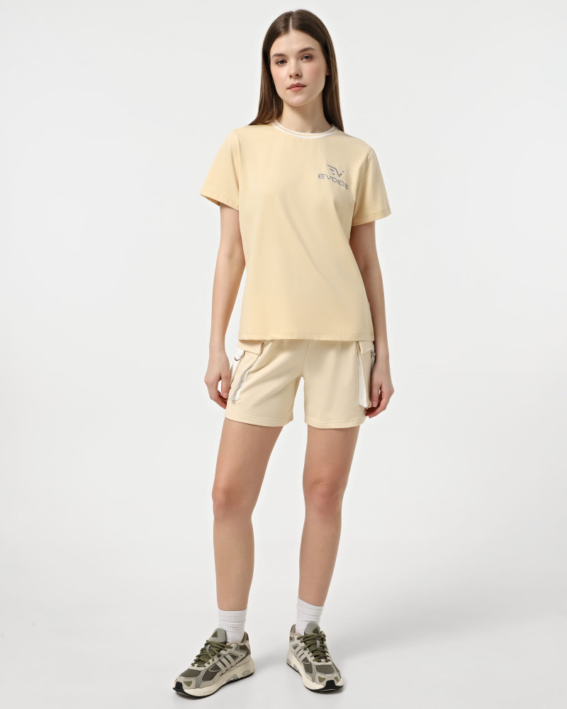 Camiseta de mujer Evoids Liesel beige 552517-125