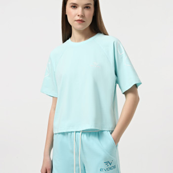Women's t-shirt Evoids Clarisse light blue 552519-310