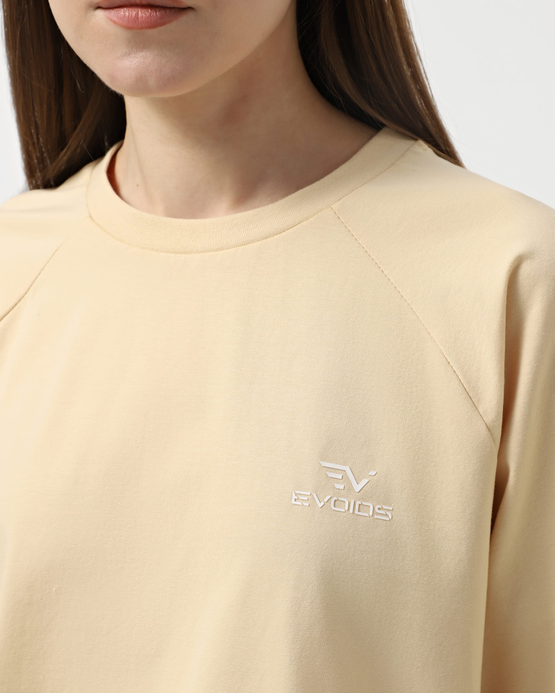 Camiseta de mujer Evoids Clarisse beige 552519-125