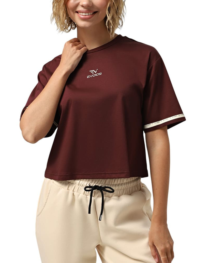 Camiseta de mujer Evoids Loraite marrón 552450-200