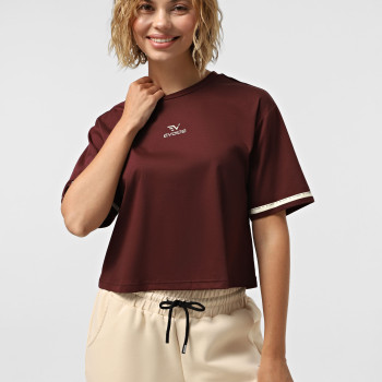 Camiseta de mujer Evoids Loraite marrón 552450-200
