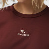 Camiseta de mujer Evoids Loraite marrón 552450-200
