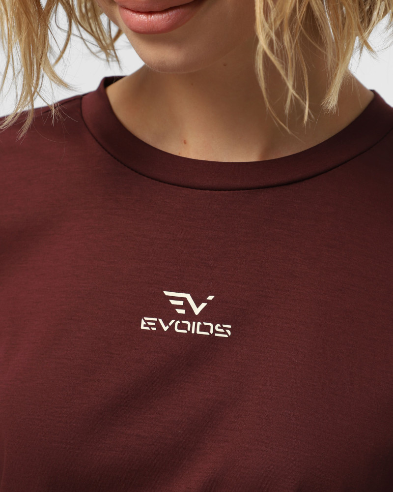 Camiseta de mujer Evoids Loraite marrón 552450-200