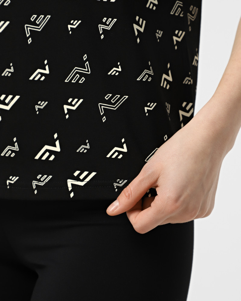 Camiseta de mujer Evoids Camden negra 552548-010