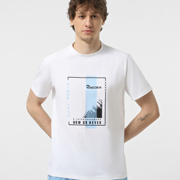 Camiseta de hombre Radder Jekyll color blanco lechoso 442539-121
