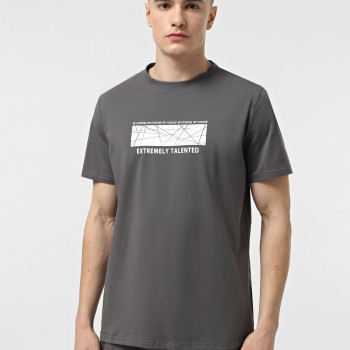Camiseta de hombre Evoids Samwise gris oscuro 552535-020