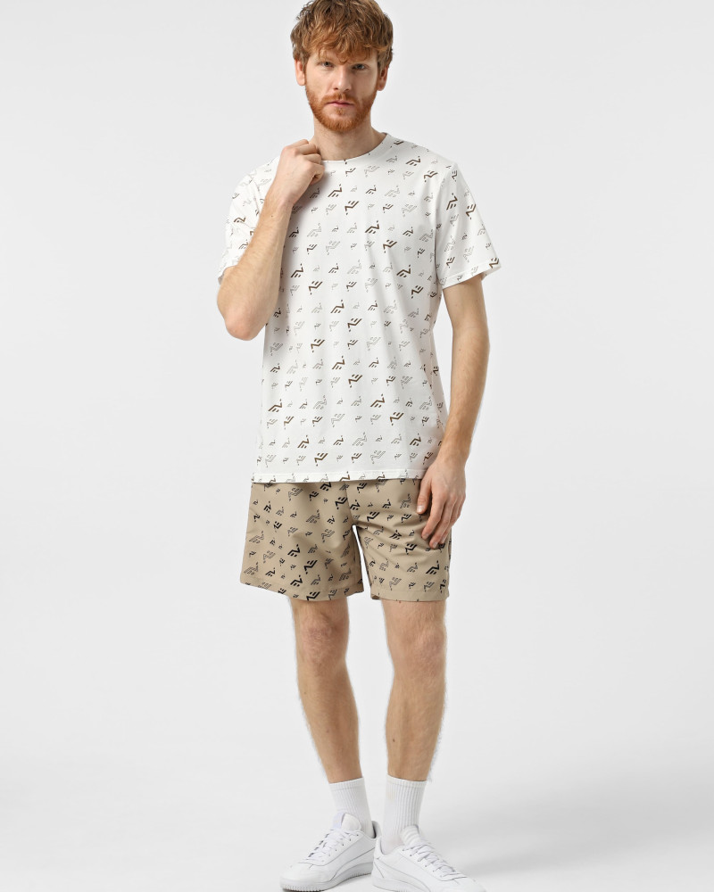 Men's t-shirt Evoids Grendel milk white 552544-121