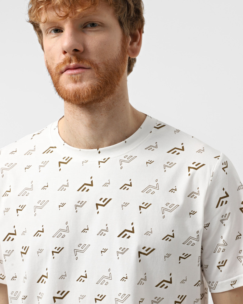 Men's t-shirt Evoids Grendel milk white 552544-121