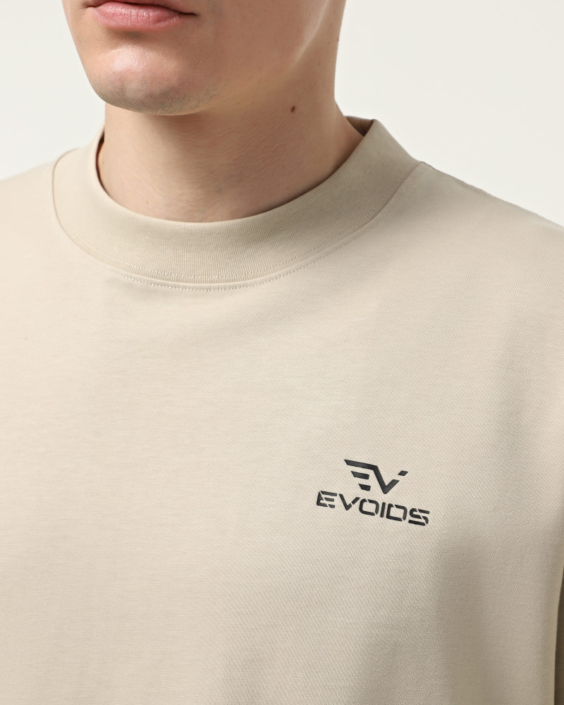 Camiseta de hombre Evoids Oswin beige 552531-125