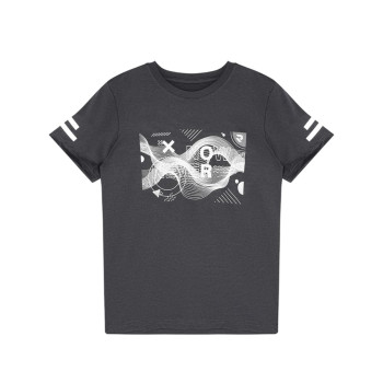 Kids' t-shirt Radder Banjul black 442563-010