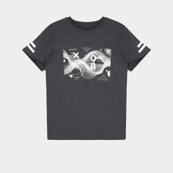 Kids' t-shirt Radder Banjul black 442563-010