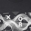 Camiseta infantil Radder Banjul negra 442563-010