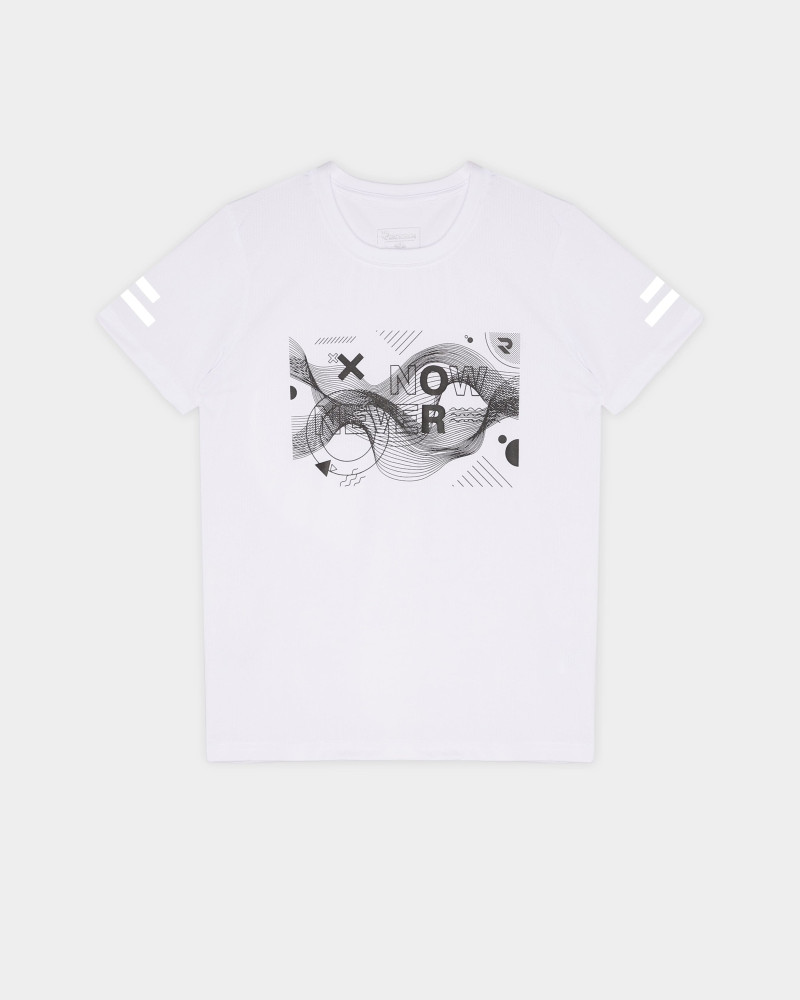 Camiseta infantil Radder Banjul blanca 442563-100
