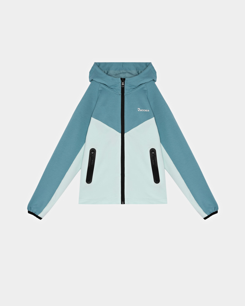 Kids' hoodie Radder Felicity light blue 442572-400