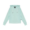 Kids' hoodie Radder Briony turquoise 442575-405