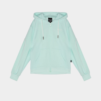 Kids' hoodie Radder Briony turquoise 442575-405