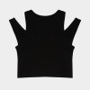 Camiseta infantil Radder Fleur negra 442582-010