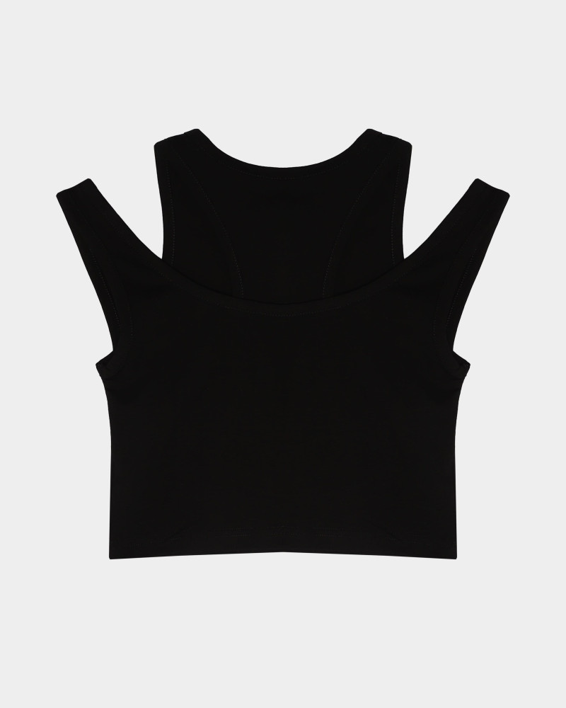 Camiseta infantil Radder Fleur negra 442582-010