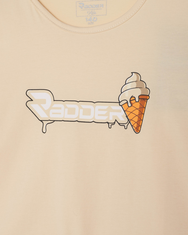 Camiseta infantil Radder Chino beige 442588-125