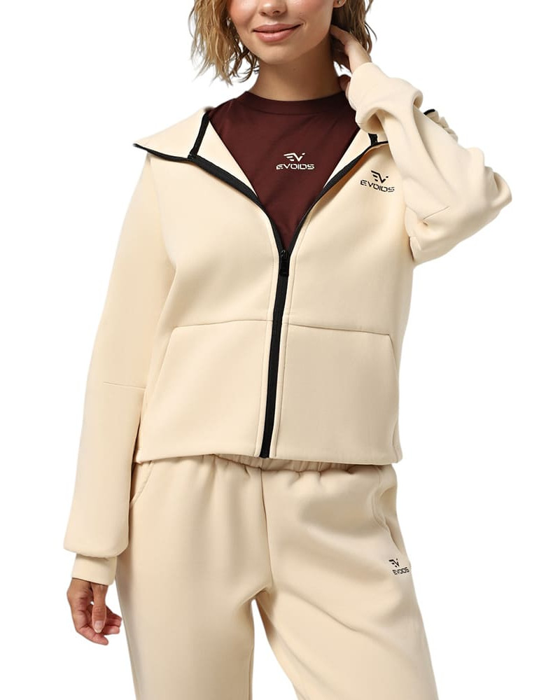 Sudadera de mujer Evoids Sansa beige 552552-125