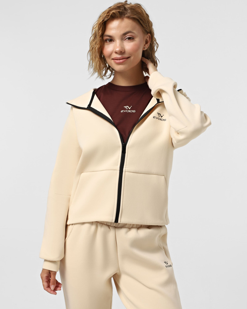 Sudadera de mujer Evoids Sansa beige 552552-125