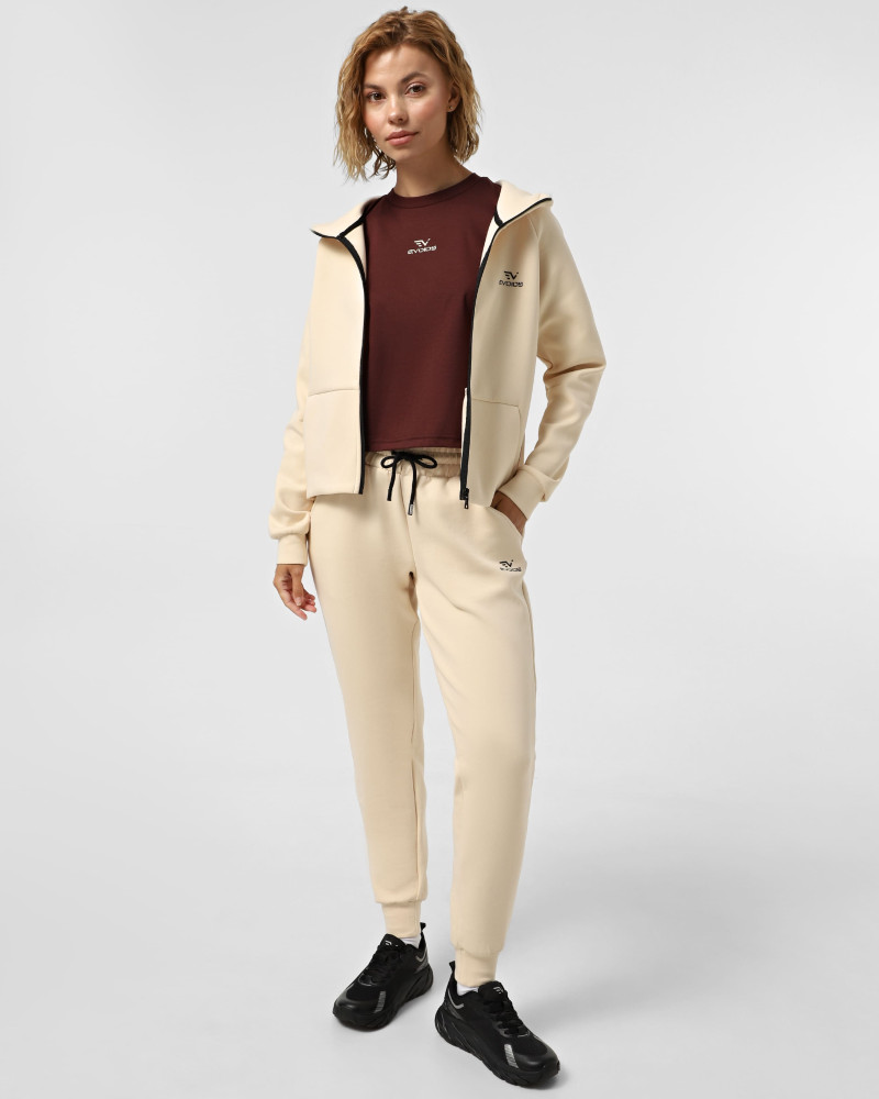 Sudadera de mujer Evoids Sansa beige 552552-125