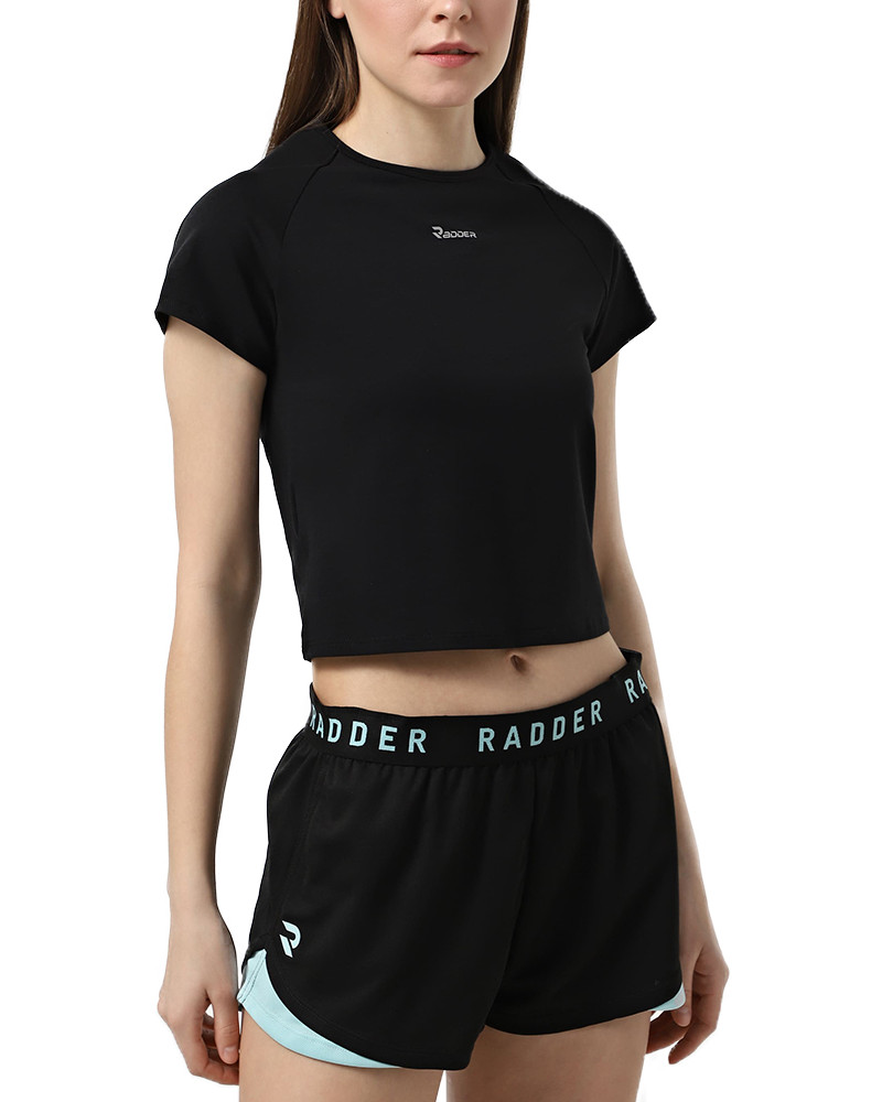 Women's t-shirt Radder Percy black 322501-010
