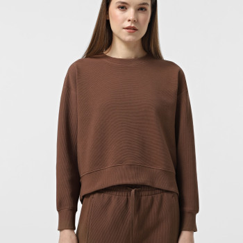 Women's sweatshirt Larum Ravenna brown 372502-200