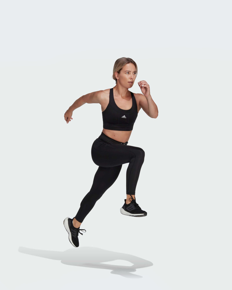 Women's leggings Adidas Run Ess 1/1 TGT black HS5464