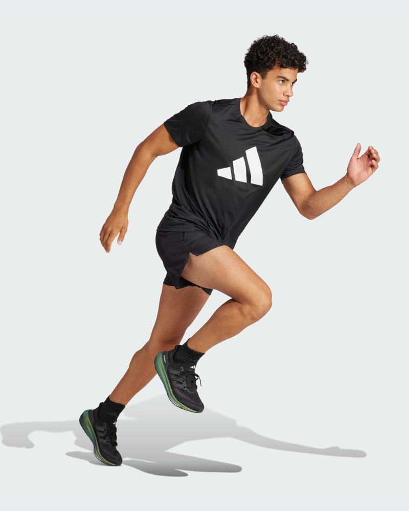 Pantalones cortos para hombre Adidas RUN IT SHORT negros IL7232