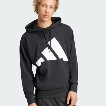 Толстовка чоловіча Adidas M BL FT HD чорна IN6164