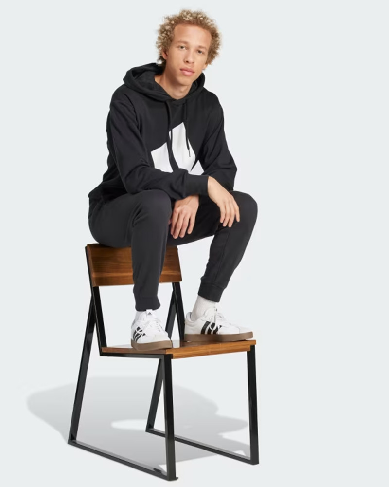 Толстовка чоловіча Adidas M BL FT HD чорна IN6164