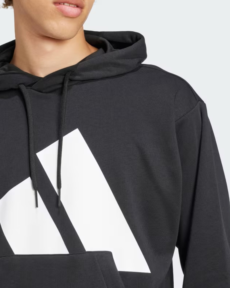 Толстовка чоловіча Adidas M BL FT HD чорна IN6164
