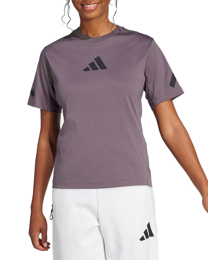 Футболка жіноча Adidas W Z.N.E. TEE фіолетова JC5399