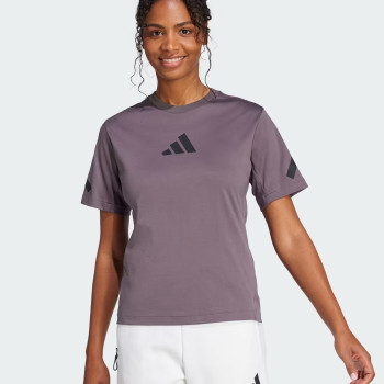 Футболка жіноча Adidas W Z.N.E. TEE фіолетова JC5399