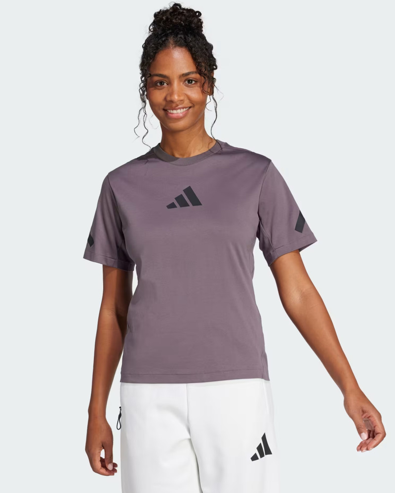 Футболка жіноча Adidas W Z.N.E. TEE фіолетова JC5399