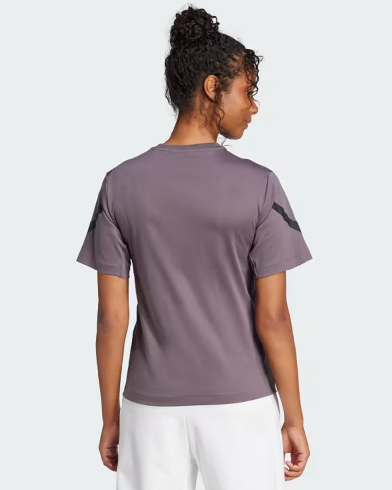 Футболка жіноча Adidas W Z.N.E. TEE фіолетова JC5399