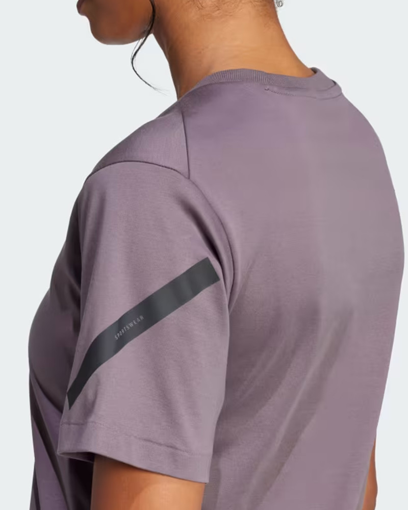 Футболка жіноча Adidas W Z.N.E. TEE фіолетова JC5399