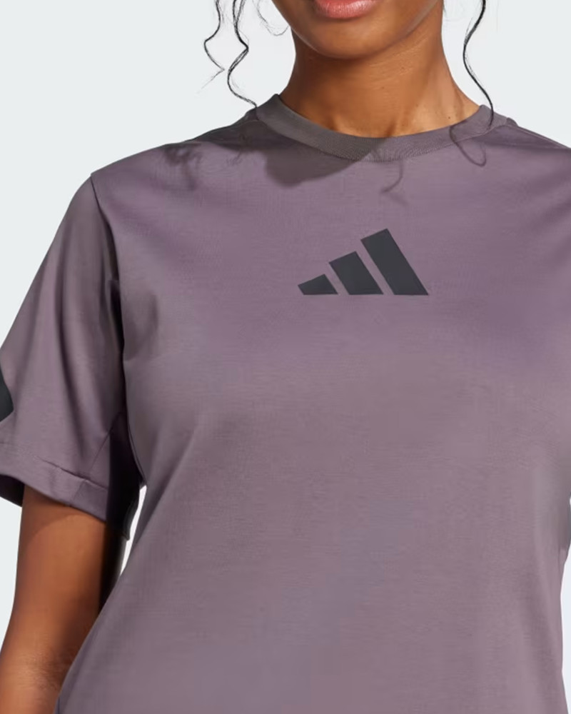 Футболка жіноча Adidas W Z.N.E. TEE фіолетова JC5399
