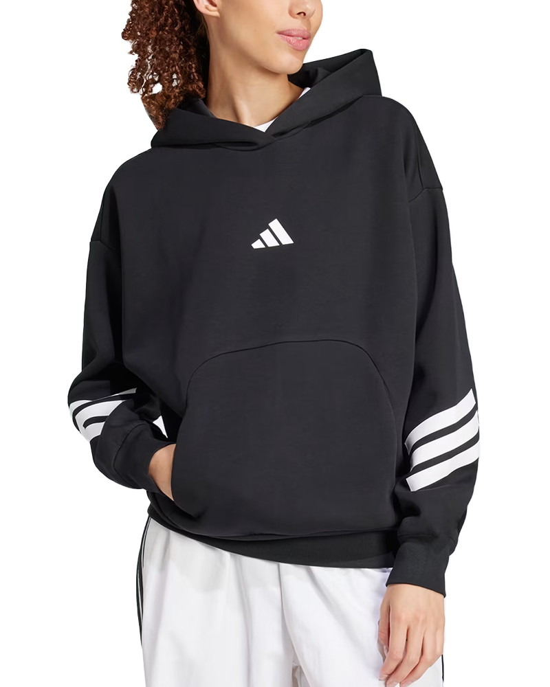 Women's hoodie Adidas W FI 3S OH HD black JC5426