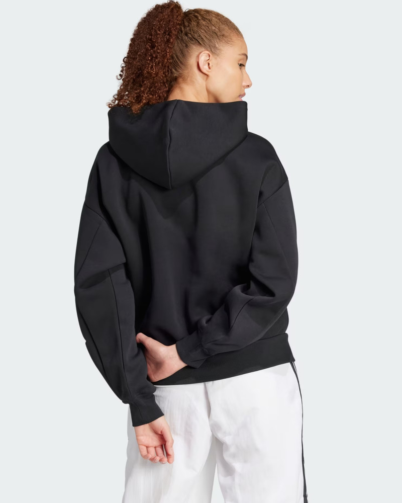 Women's hoodie Adidas W FI 3S OH HD black JC5426