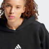 Women's hoodie Adidas W FI 3S OH HD black JC5426